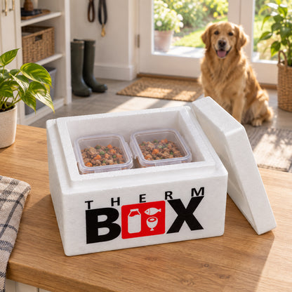 THERM BOX 4W Styroporbox 3,6 Liter Innen: 20x15x12cm Wandstärke: 3cm