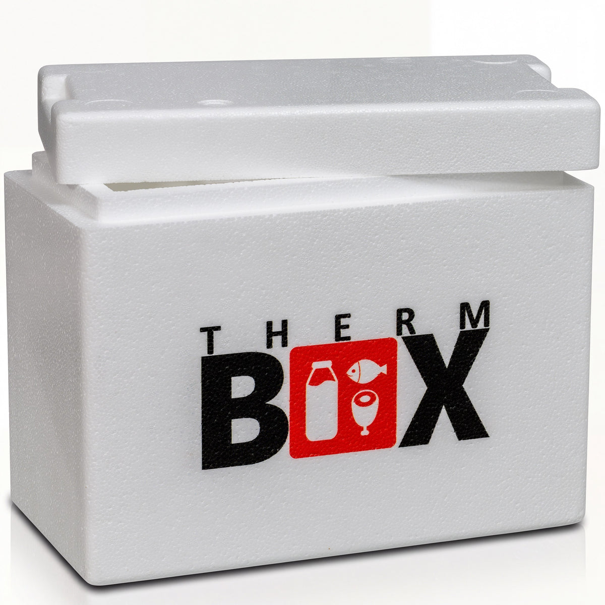 THERM BOX 7WH Styroporbox 7 Liter Innen 28x12x21cm Wandstärke: 3cm