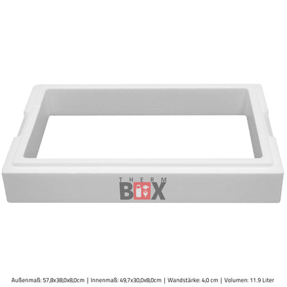 THERM BOX Modularny pierścień dodatkowy 11M | Ścianka: 4 cm | Pojemność: 11,9L